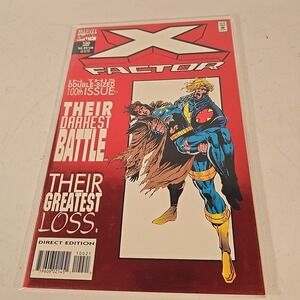 X-Factor #100 Vol. 1 1994 Marvel Comics Double Sized Red Foil 100th Issue